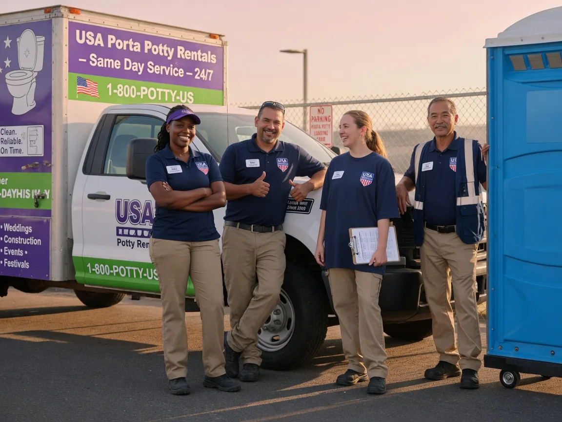 Porta Potty Rental company in Ontario, CA